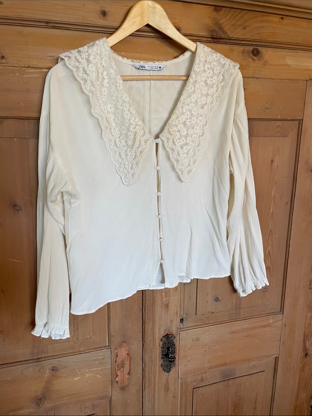 Zara lace sailor colour blouse * free with other purchase
